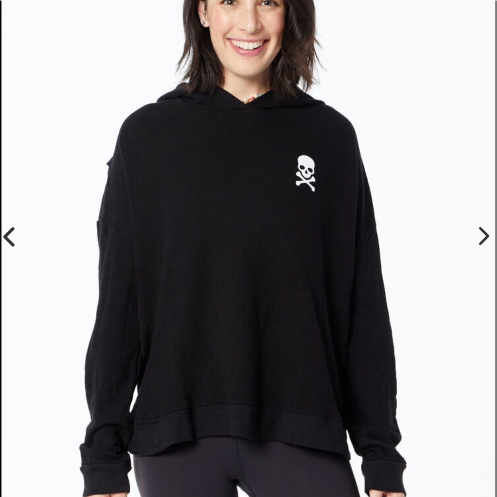 NWT Soulcycle cross back hoodie